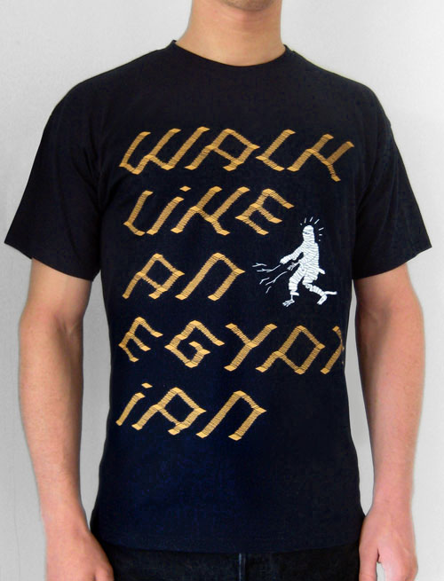 custom type design T-shirt